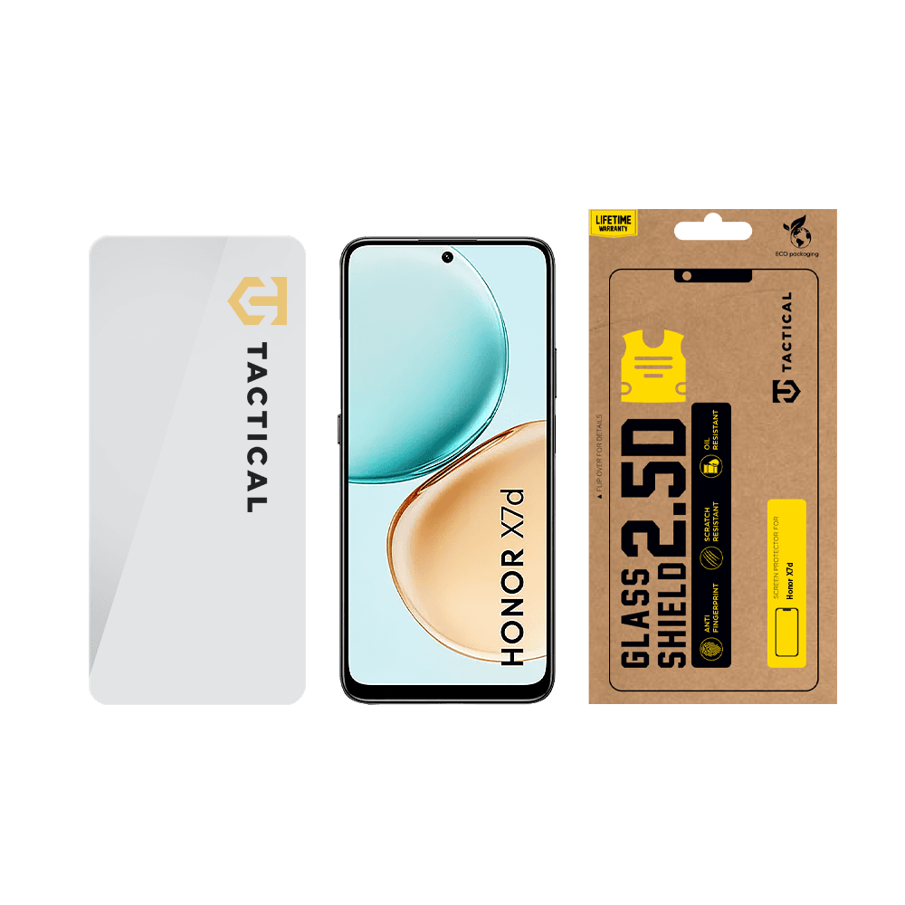 Tvrzené sklo Tactical Glass Shield 2.5D pro Honor X7d Clear - náhled 3