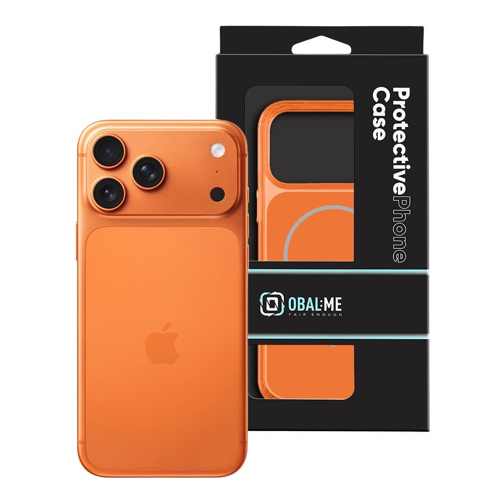Kryt OBAL:ME MagNetix ColorSlate pro Apple iPhone 17 Pro Max Orange - náhled 3