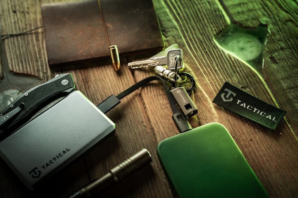 Datový kabel Tactical OODA Loop USB-C/USB-C Black - náhled 3