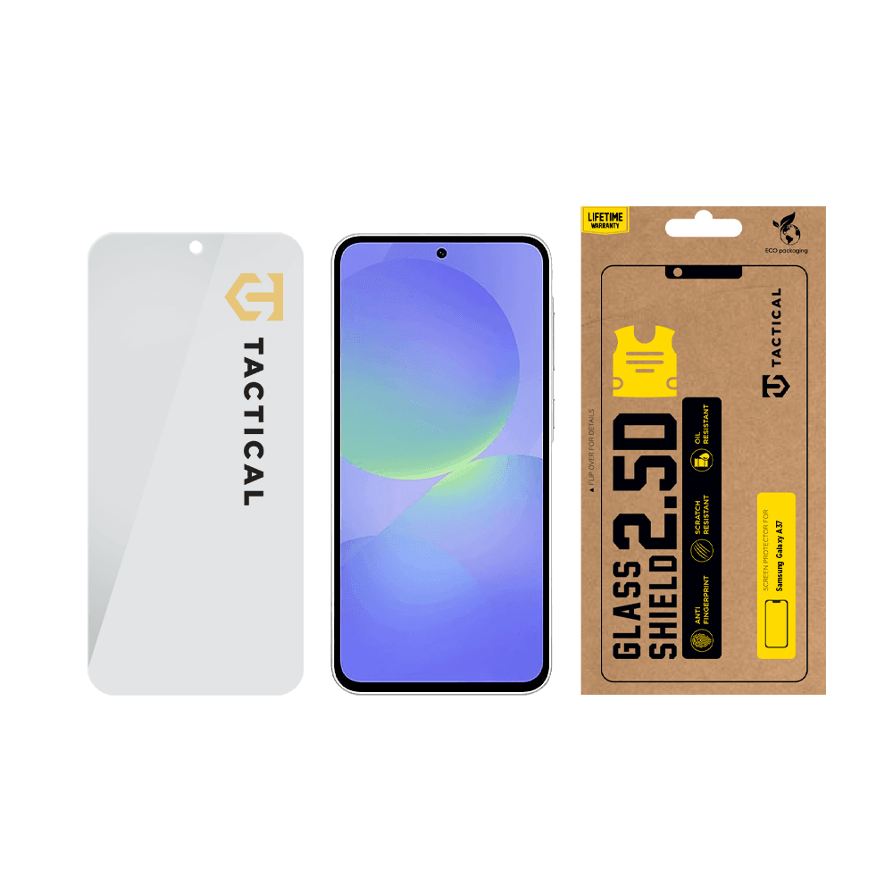 Tvrzené sklo Tactical Glass Shield 2.5D pro Samsung Galaxy A37 Clear - náhled 3
