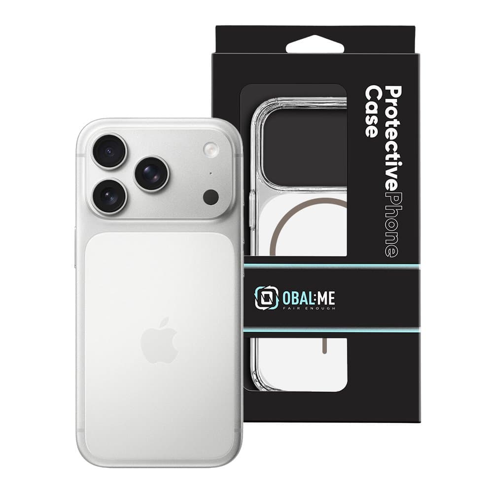 Kryt OBAL:ME MagNetix ColorSlate pro Apple iPhone 17 Pro White - náhled 3