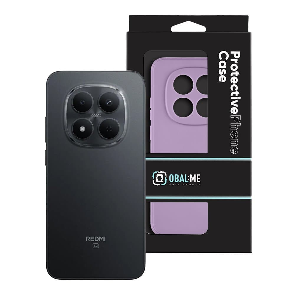Kryt OBAL:ME Matte TPU pro Xiaomi Redmi Note 15 Pro 5G Purple - náhled 3