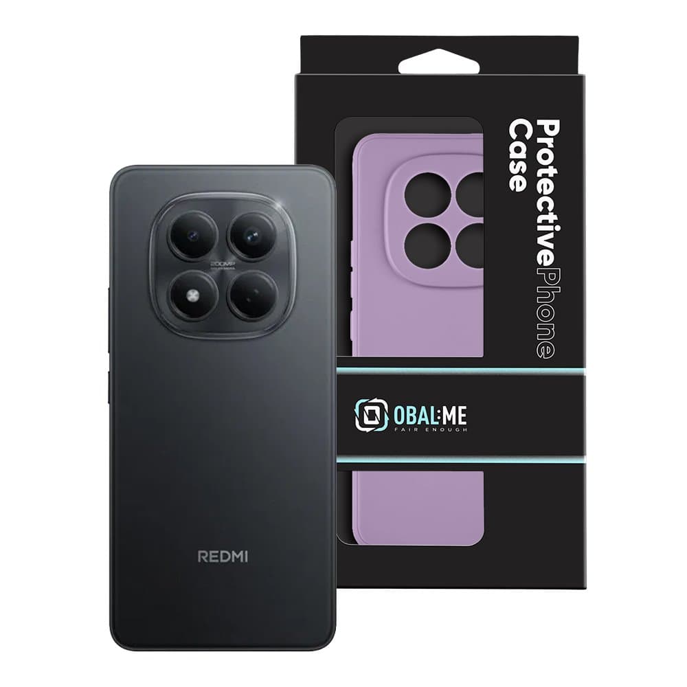 Kryt OBAL:ME Matte TPU pro Xiaomi Redmi Note 15 Pro 4G Purple - náhled 3