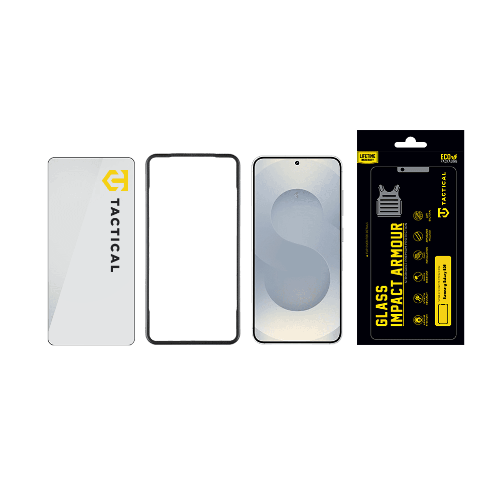 Tvrzené sklo Tactical Glass Impact Armour pro Samsung Galaxy S26 - náhled 3