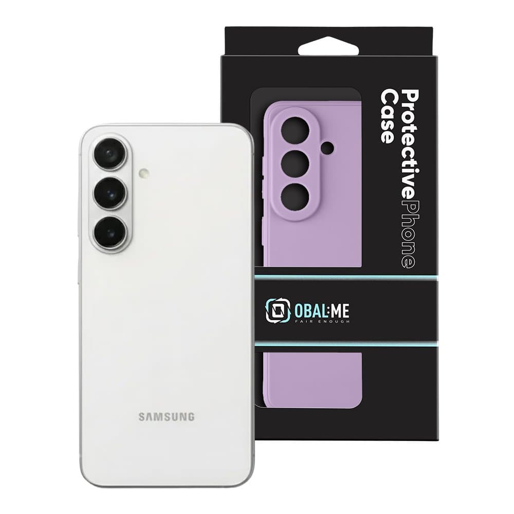 Kryt OBAL:ME Matte TPU pro Samsung Galaxy S26 Purple - náhled 3
