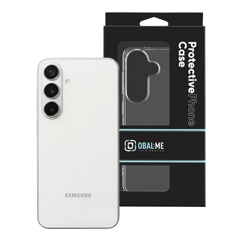 Zadní kryt OBAL:ME TPU pro Samsung Galaxy S26 Transparent - náhled 3