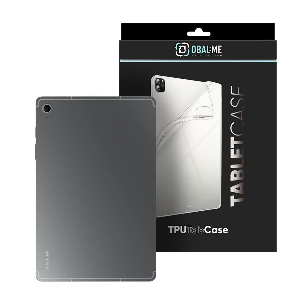Zadní kryt OBAL:ME TPU pro Samsung Galaxy Tab S10 Lite/S9/S9 FE/S10 FE Transparent - náhled 3