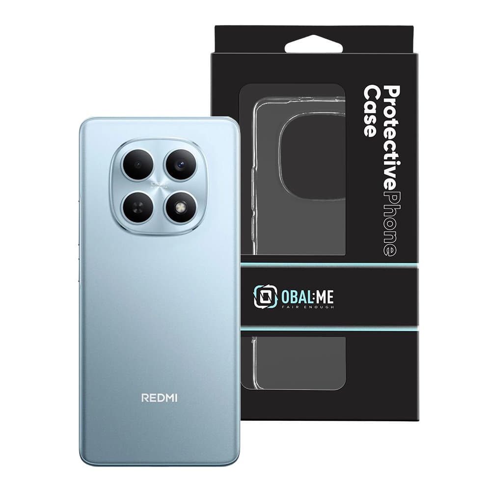 Zadní kryt OBAL:ME TPU pro Xiaomi Redmi Note 15 4G/5G Transparent - náhled 3