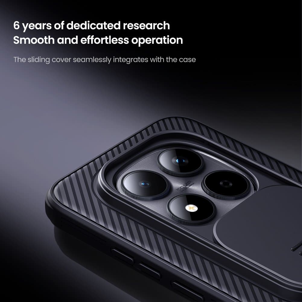 Zadní kryt Nillkin CamShield PRO pro Xiaomi Redmi Note 15 Pro 5G Black - náhled 3
