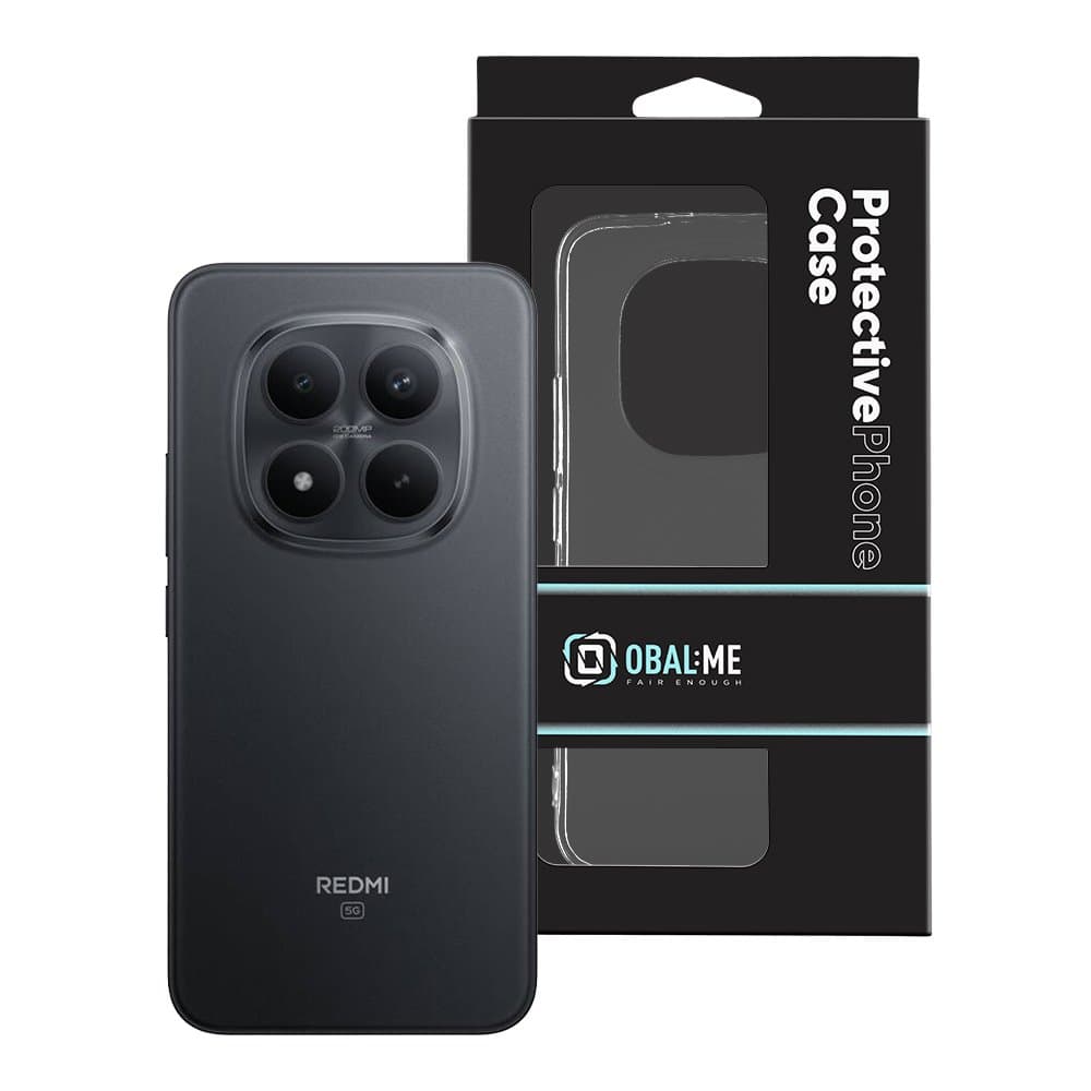 Zadní kryt OBAL:ME TPU pro Xiaomi Redmi Note 15 Pro+ 5G Transparent - náhled 3