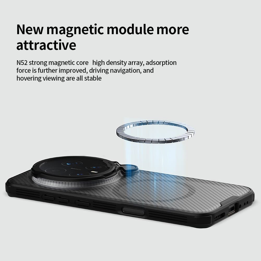 Kryt Nillkin CamShield Prop Magnetic pro Honor Magic 8 Pro Black - náhled 3