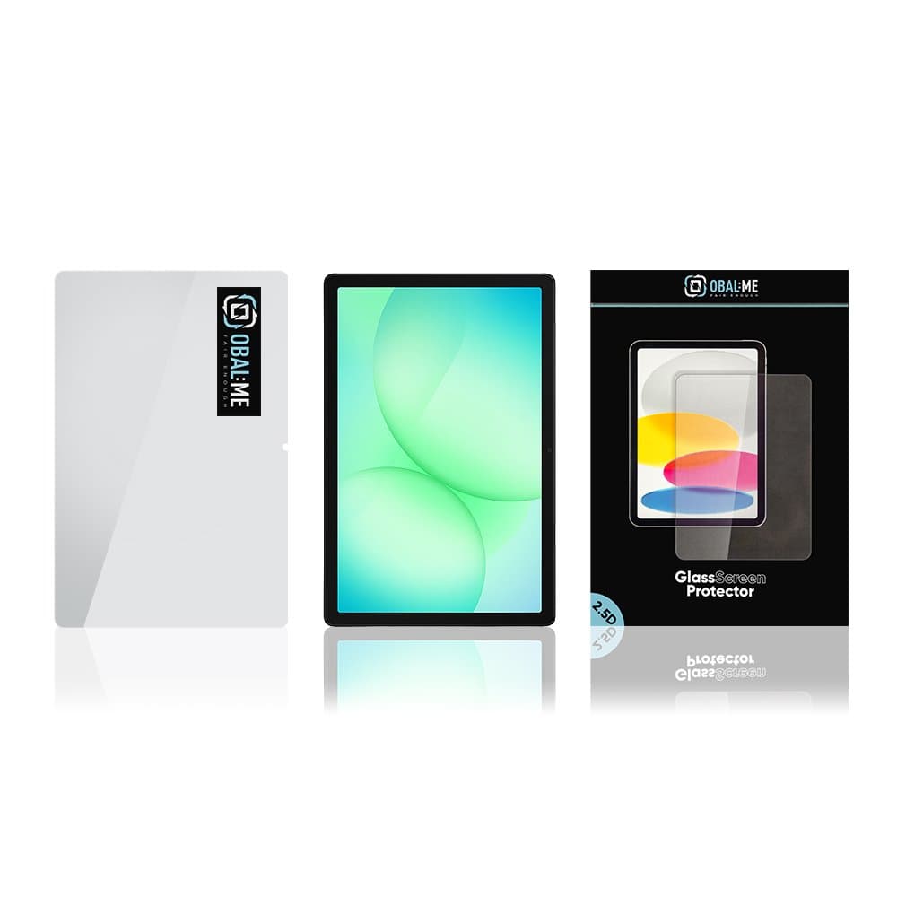 Tvrzené sklo OBAL:ME 2.5D pro Samsung Galaxy Tab A11+/A9+ Clear - náhled 3