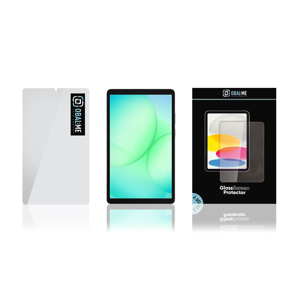Tvrzené sklo OBAL:ME 2.5D pro Samsung Galaxy Tab A11/A9 Clear - náhled 3
