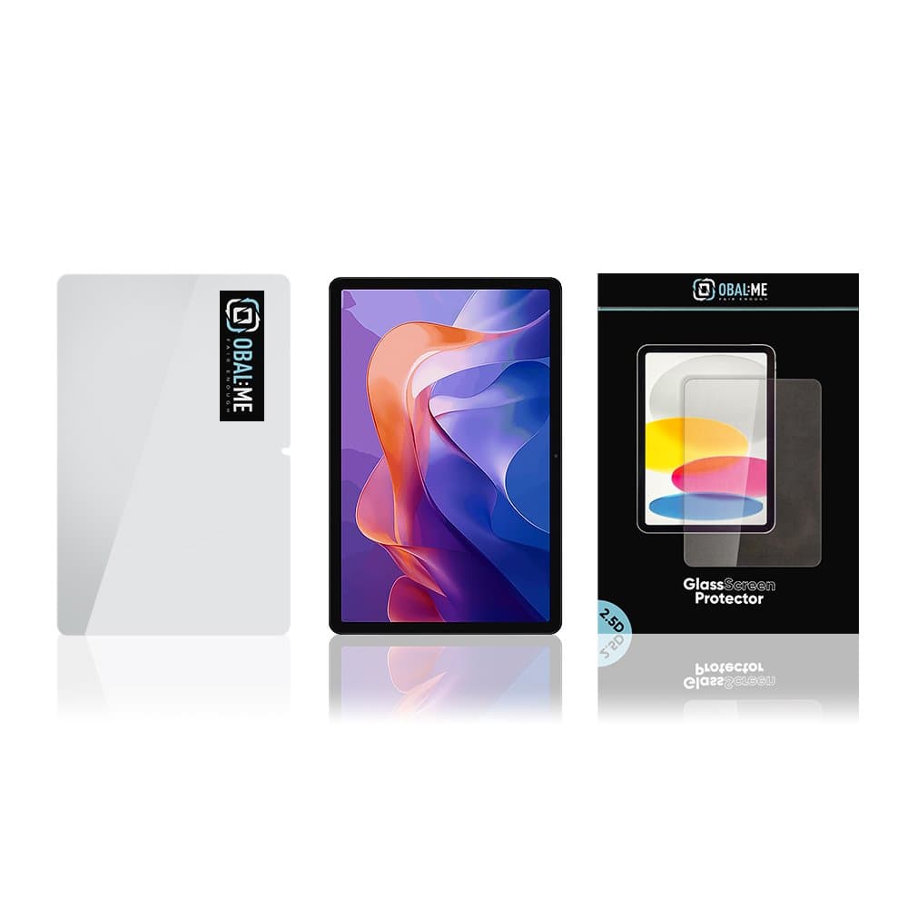 Tvrzené sklo OBAL:ME 2.5D pro Xiaomi Redmi Pad 2 Clear - náhled 3
