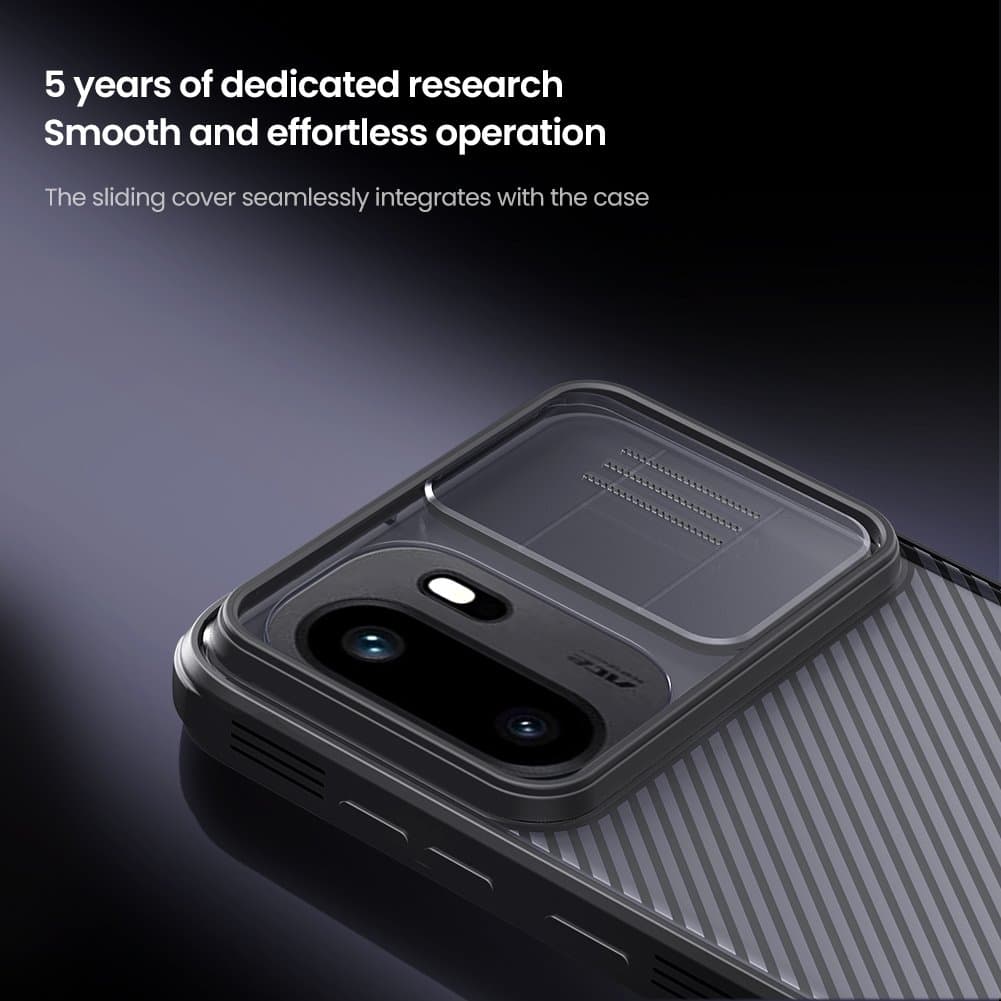 Zadní kryt Nillkin CamShield PRO pro OnePlus 15R Transparent Black - náhled 3