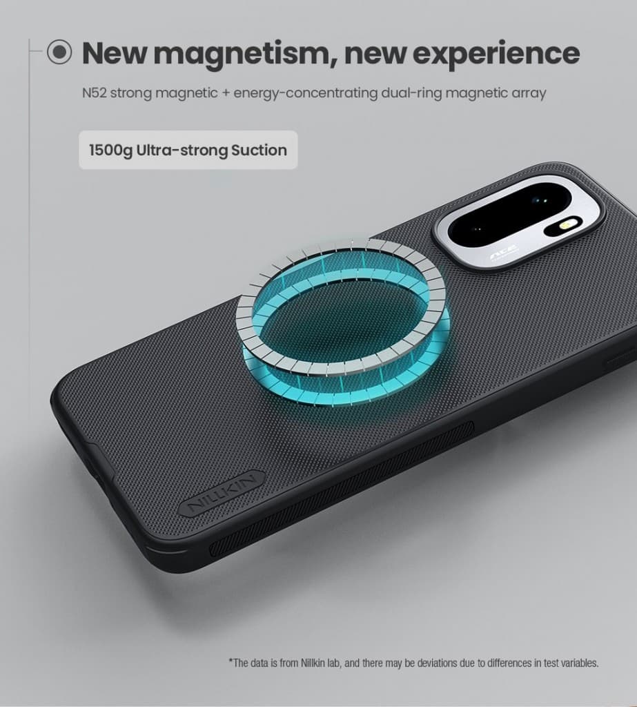 Zadní kryt Nillkin Super Frosted PRO Magnetic pro OnePlus 15R Black - náhled 3