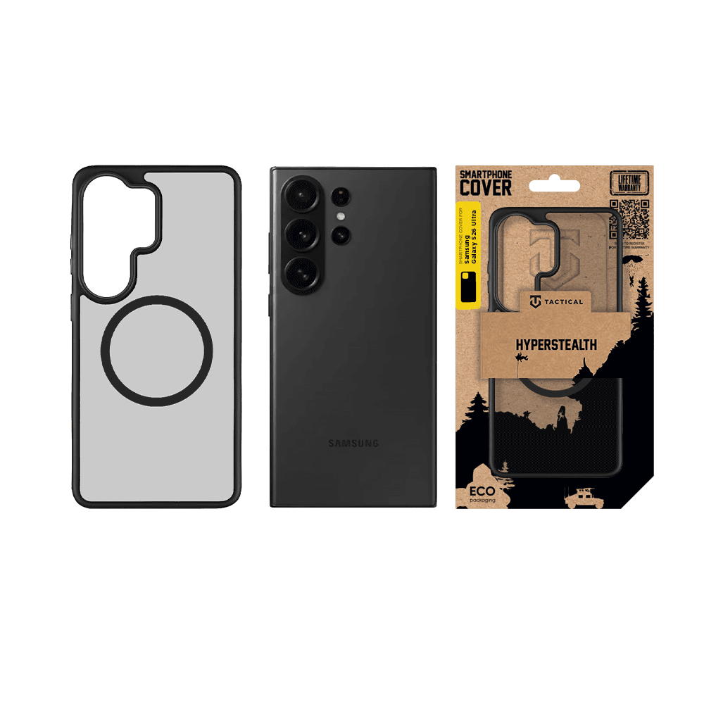 Kryt Tactical MagForce Hyperstealth pro Samsung Galaxy S26 Ultra Asphalt - náhled 3