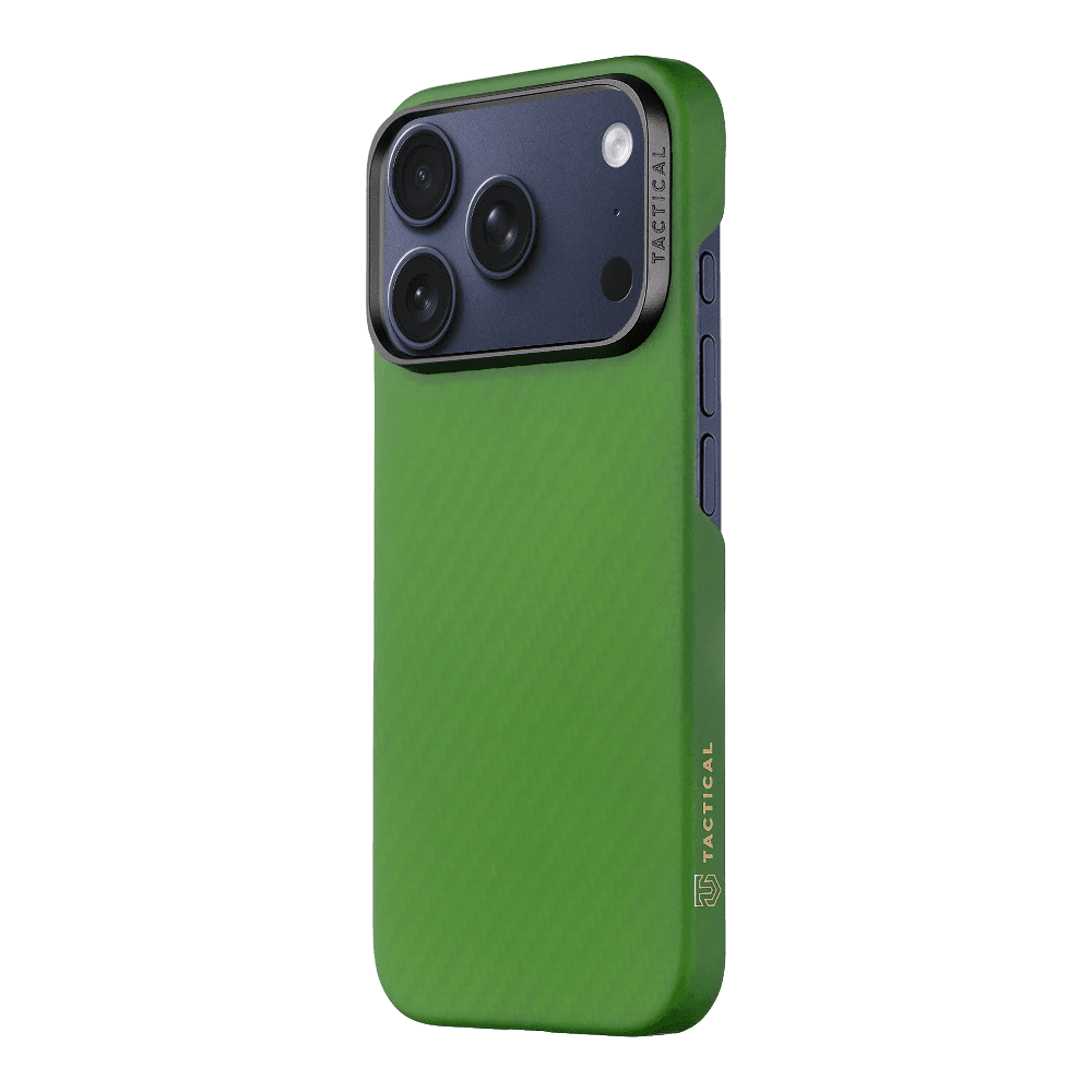 Kryt Tactical MagForce Aramid pro Apple iPhone 17 Pro Green Toad - náhled 3