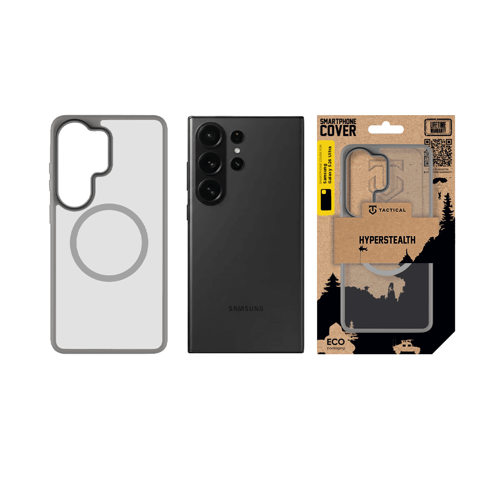 Kryt Tactical MagForce Hyperstealth pro Samsung Galaxy S26 Ultra Light Grey - náhled 3