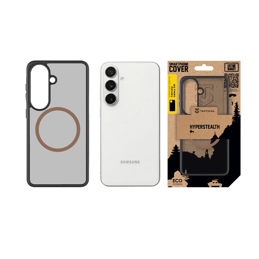 Kryt Tactical MagForce Hyperstealth 2.0 pro Samsung Galaxy S26 Black/Moucha Moose - náhled 3