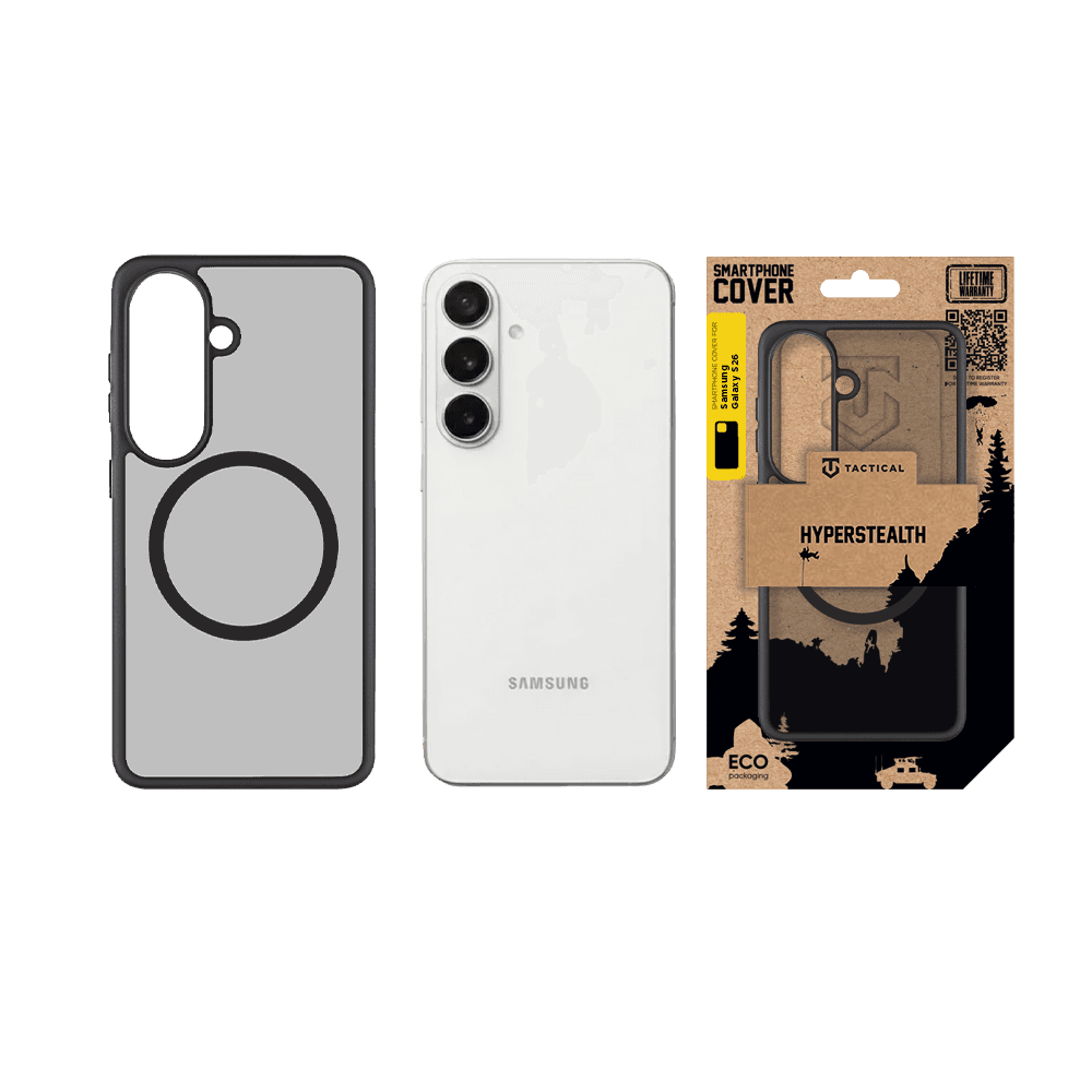 Kryt Tactical MagForce Hyperstealth pro Samsung Galaxy S26 Asphalt - náhled 3