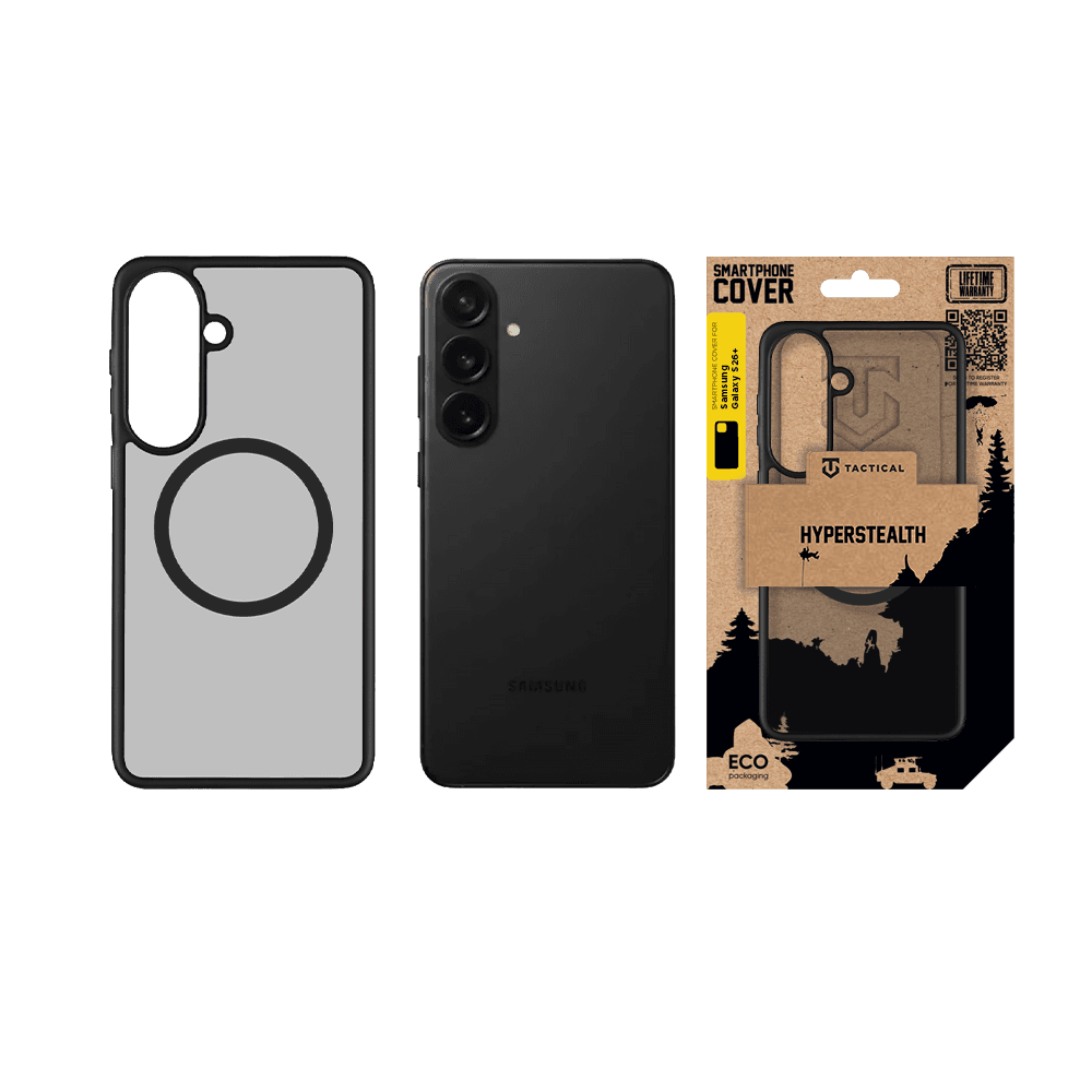 Kryt Tactical MagForce Hyperstealth pro Samsung Galaxy S26+ Asphalt - náhled 3