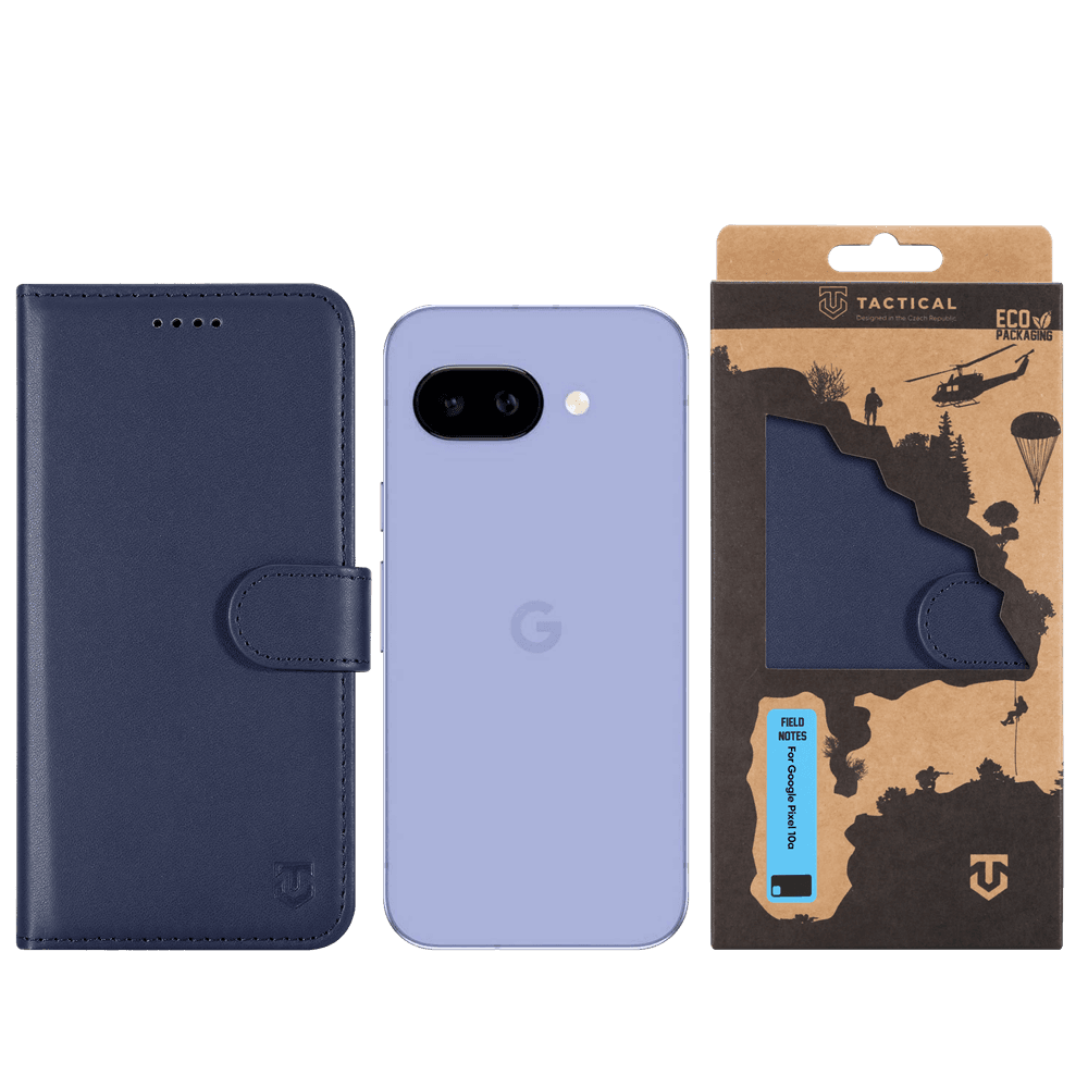 Pouzdro Tactical Field Notes pro Google Pixel 10a Blue - náhled 3
