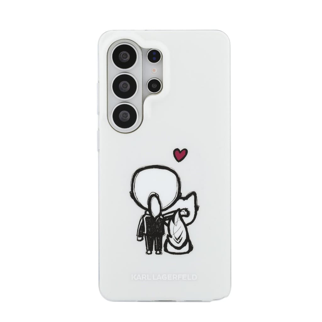 Zadní kryt Karl Lagerfeld IML K&amp;CH Back Logo Magnetic pro Samsung Galaxy S26 Ultra průhledný - náhled 3