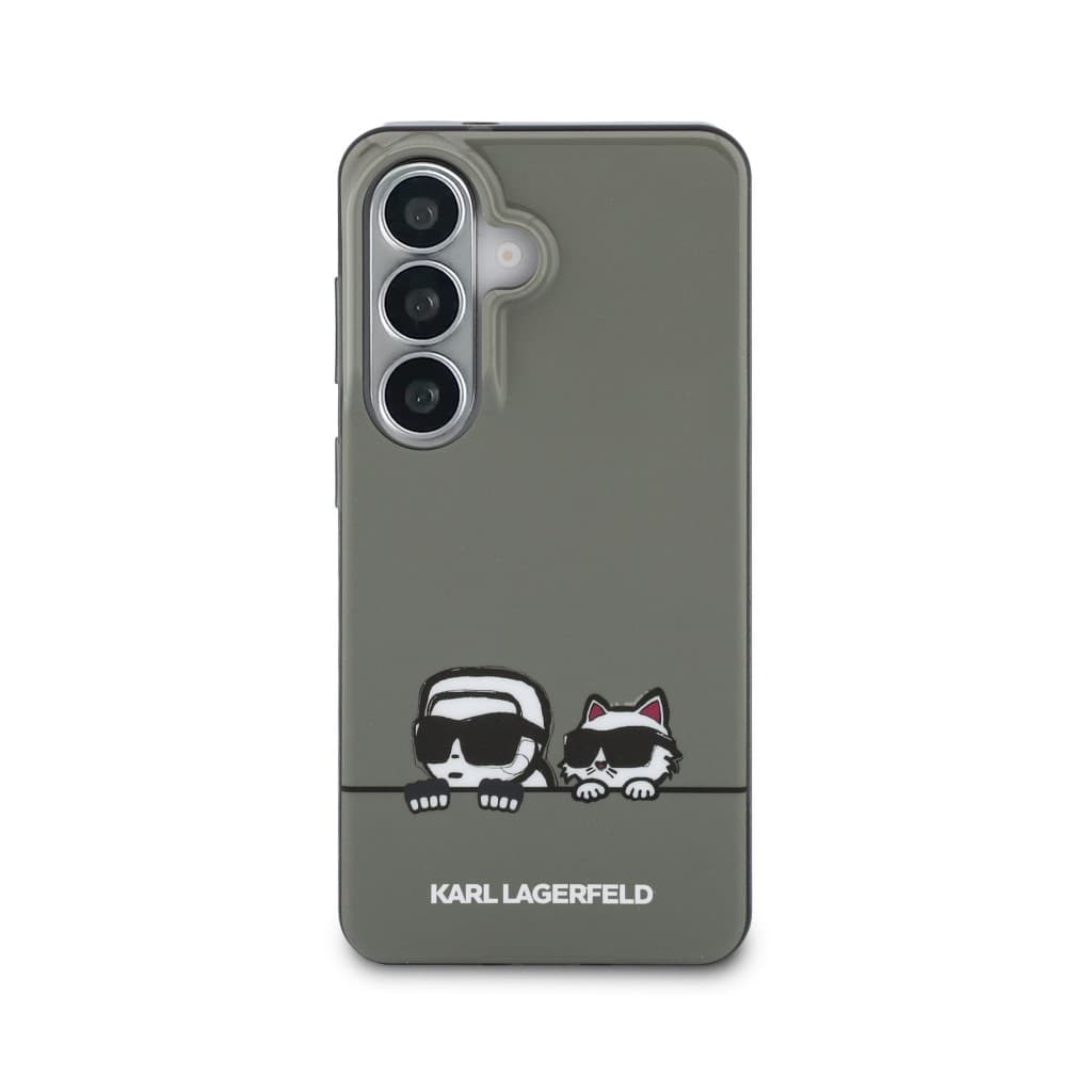 Zadní kryt Karl Lagerfeld IML K&amp;CH Peekaboo Logo Magnetic pro Samsung Galaxy S26 černý - náhled 3