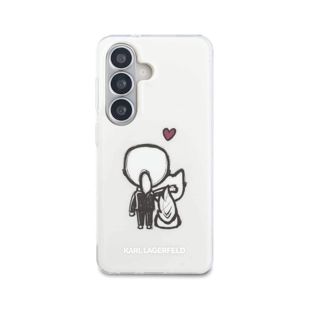 Zadní kryt Karl Lagerfeld IML K&amp;CH Back Logo Magnetic pro Samsung Galaxy S26 průhledný - náhled 3