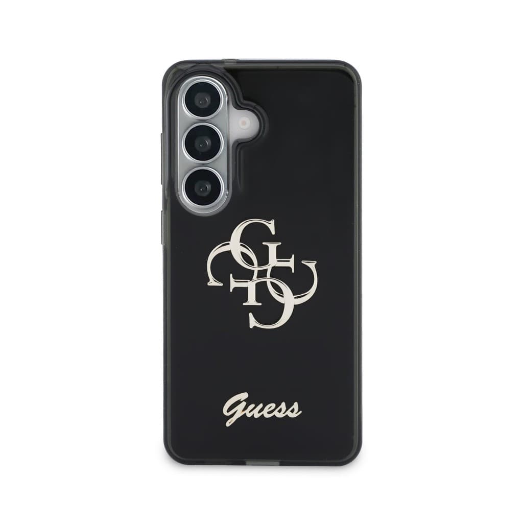 Zadní kryt Guess IML 4G Script Metal Logo pro Samsung Galaxy 26 černý - náhled 3