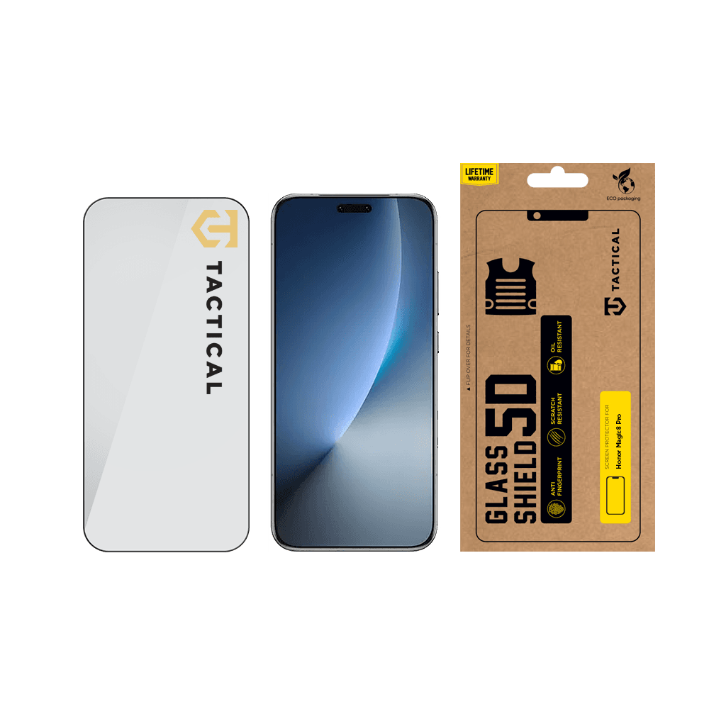 Tvrzené sklo Tactical Glass Shield 5D pro Honor Magic8 Pro černé - náhled 3