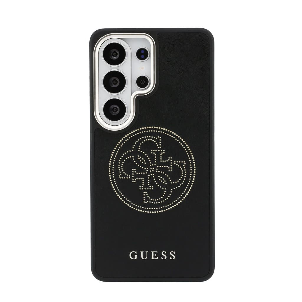 Zadní kryt Guess PU Perforated 4G Logo Magnetic pro Samsung Galaxy S26 Ultra černý - náhled 3