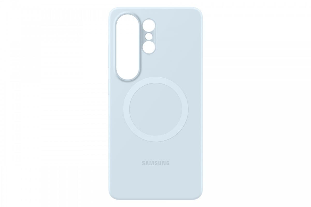 Silikonový magnetický kryt EF-ES948CLE Samsung pro Galaxy S26 Ultra Light Blue - náhled 3