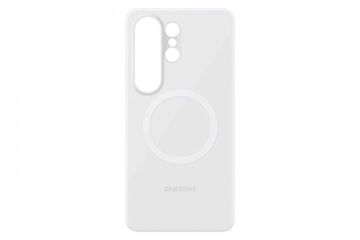 Silikonový magnetický kryt EF-ES948CWE Samsung pro Galaxy S26 Ultra bílý - náhled 3