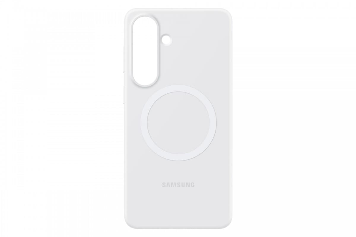 Silikonový magnetický kryt EF-ES947CWE Samsung pro Galaxy S26+ bílý - náhled 3