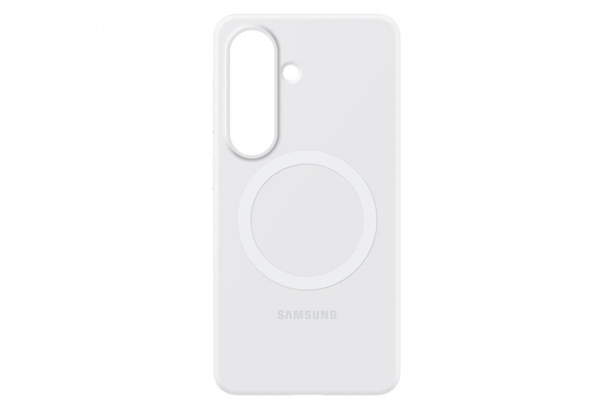 Silikonový magnetický kryt EF-ES942CWE Samsung pro Galaxy S26 bílý - náhled 3