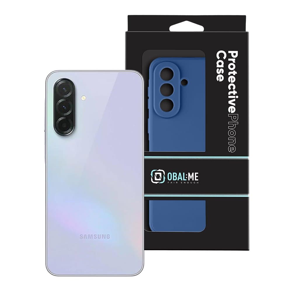 Kryt OBAL:ME Matte TPU pro Samsung Galaxy A37 5G, tmavě modrý - náhled 3