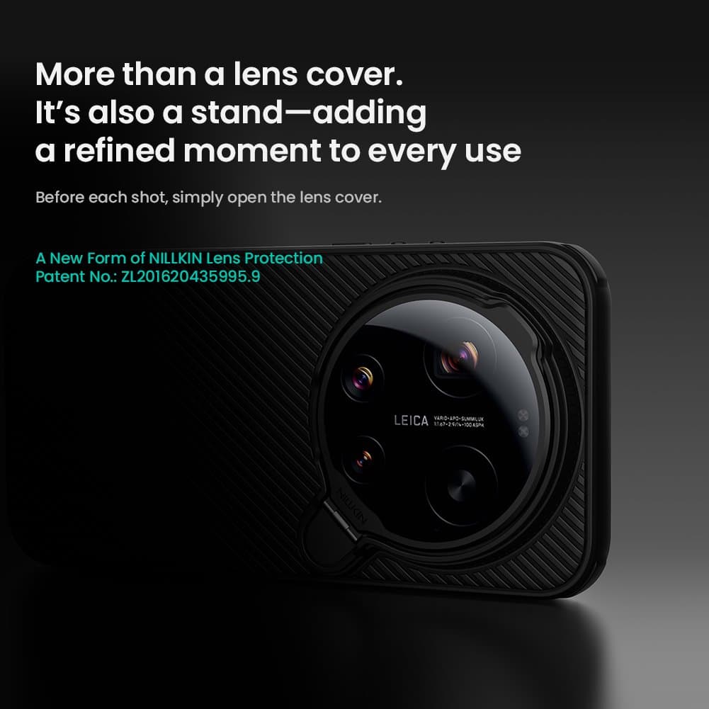 Zadní kryt Nillkin CamShield Prop Magnetic pro Xiaomi 17 Ultra černý - náhled 3