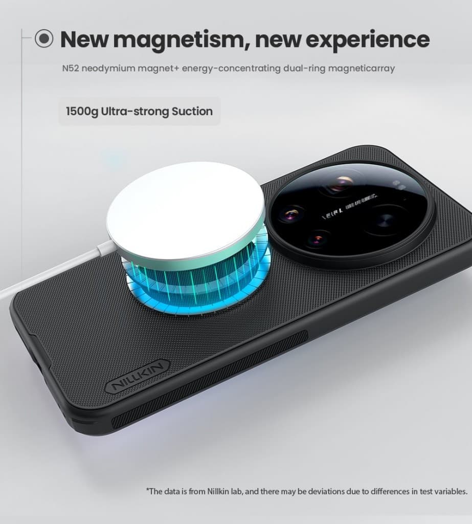 Zadní kryt Nillkin Super Frosted PRO Magnetic pro Xiaomi 17 Ultra černý - náhled 3