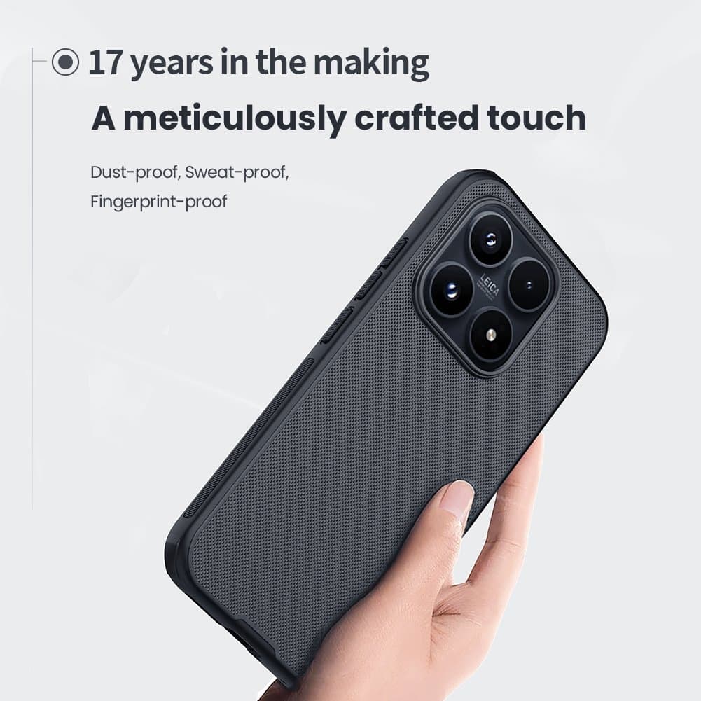Zadní kryt Nillkin Super Frosted PRO pro Xiaomi 17 černý - náhled 3