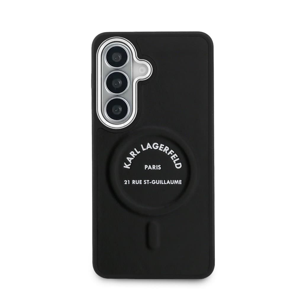 Zadní kryt Karl Lagerfeld PU RSG Logo Magnetic pro Samsung Galaxy S26 černý - náhled 3
