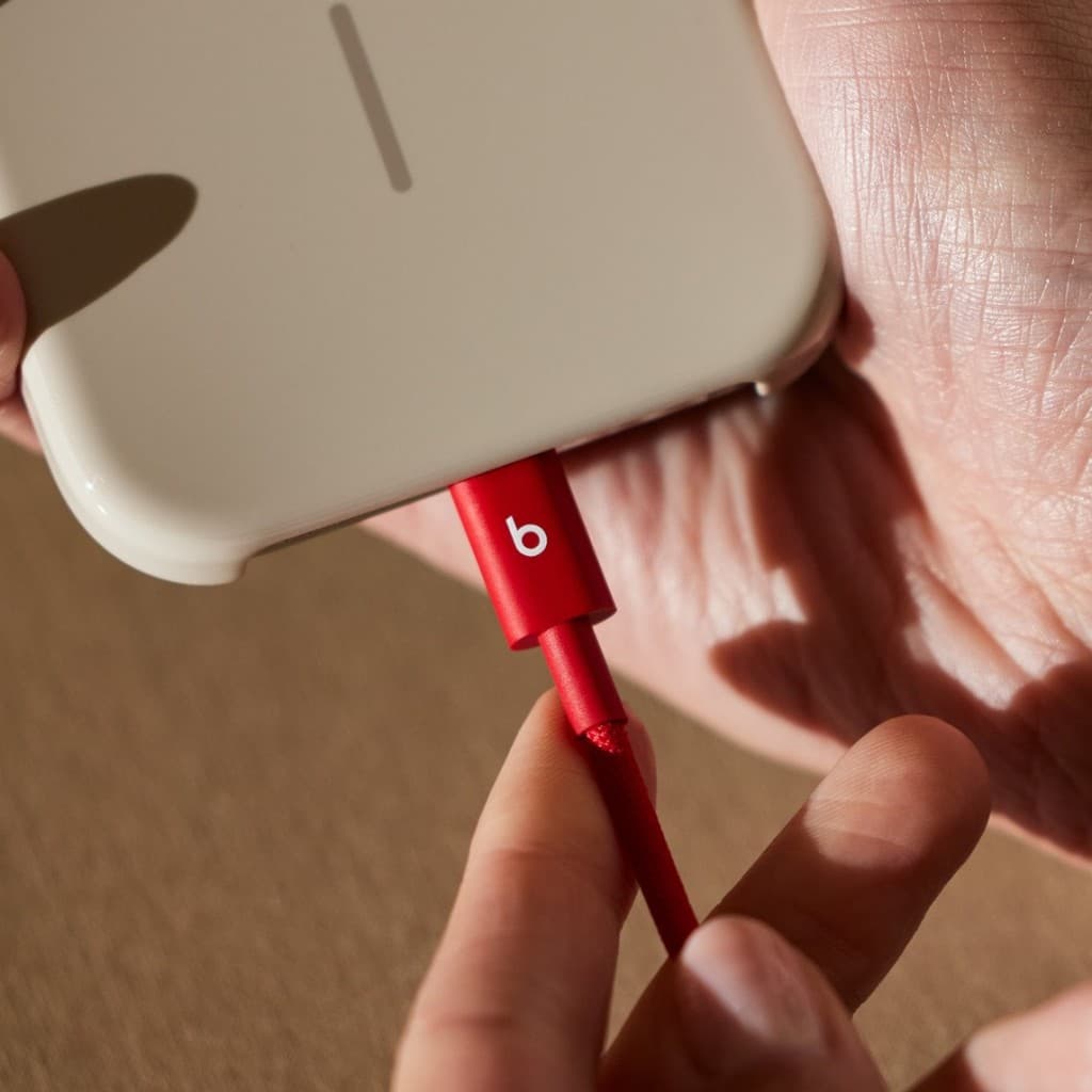 Datový kabel Apple Beats MDGF4ZM/A USB-C/USB-C 1.5m červený - náhled 3