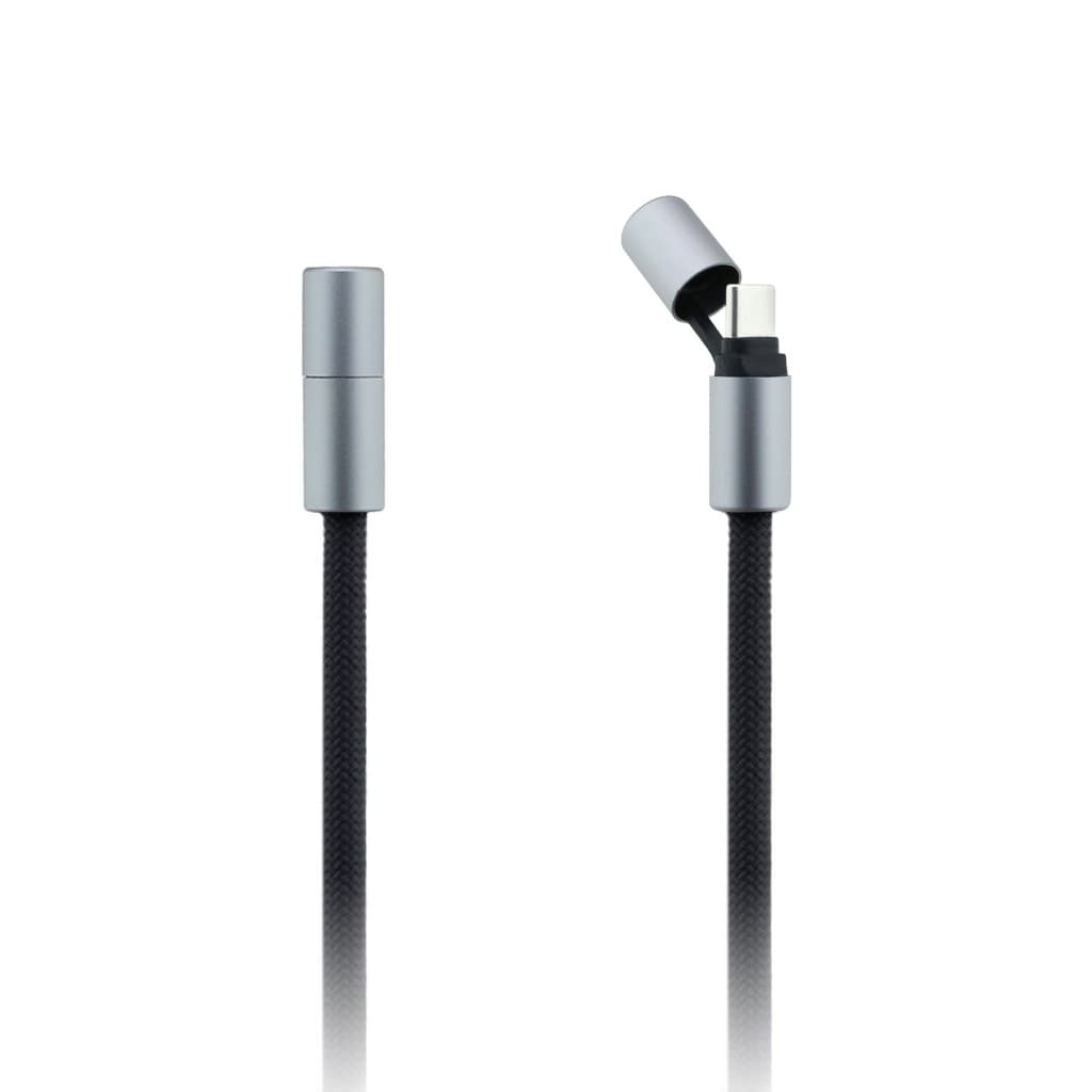 Popruh s kabelem Karl Lagerfeld Ikonik Charm USB-C/USB-C černý - náhled 3