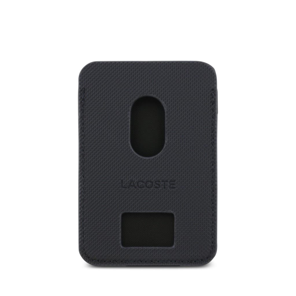 Peněženka Lacoste PU Iconic Petit Pique MagSafe tmavě modrá - náhled 3