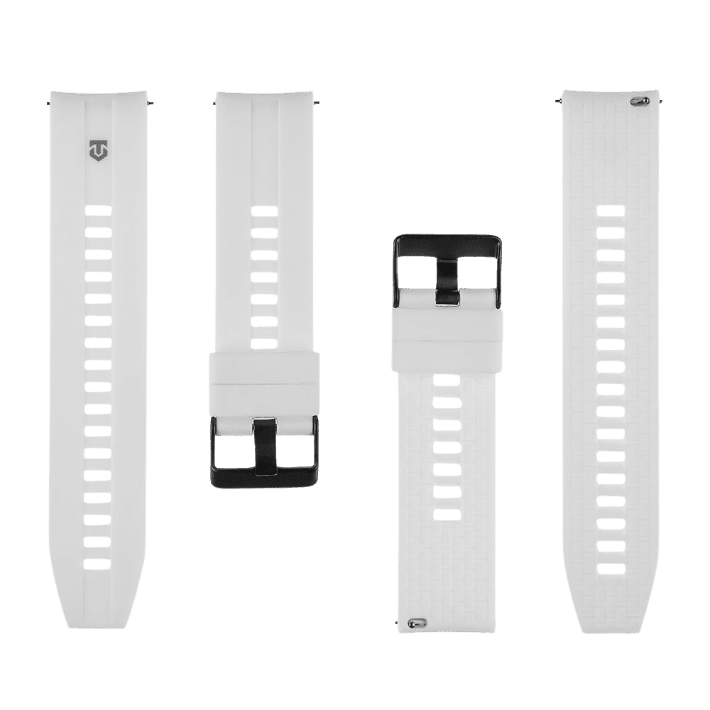 Silikonový řemínek Tactical Quick Release 24mm bílý - náhled 3