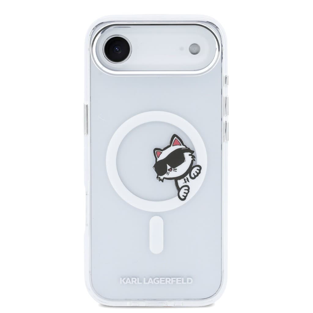 Zadní kryt Karl Lagerfeld IML Choupette Peekaboo MagSafe pro iPhone Air průhledný - náhled 3