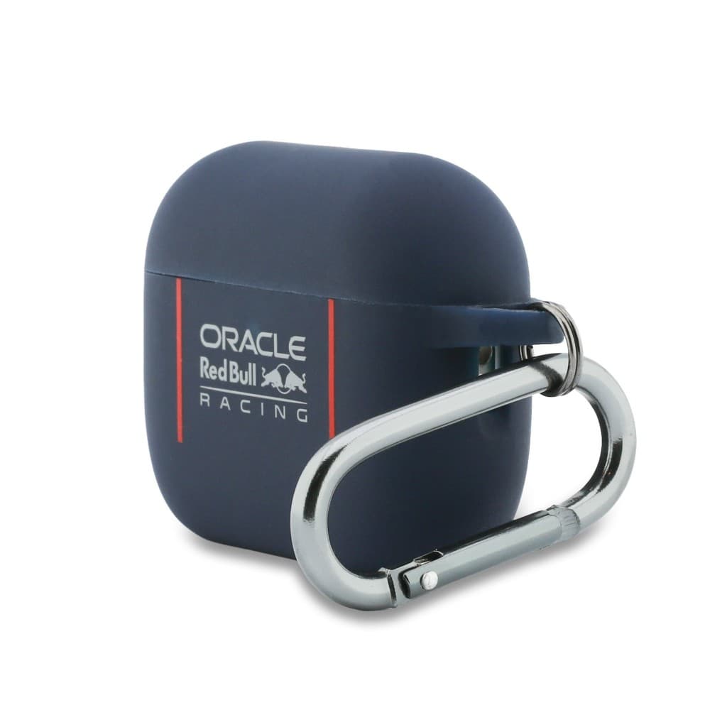 Silikonové pouzdro Red Bull Lines pro AirPods Pro 3 tmavě modré - náhled 3