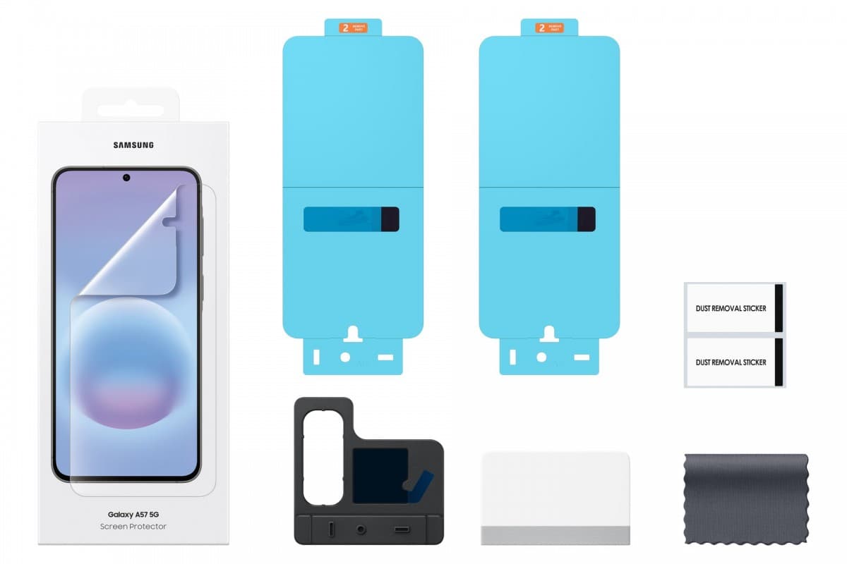 Ochranná fólie Samsung EF-UA576CTE pro Galaxy A57 průhledná - náhled 3