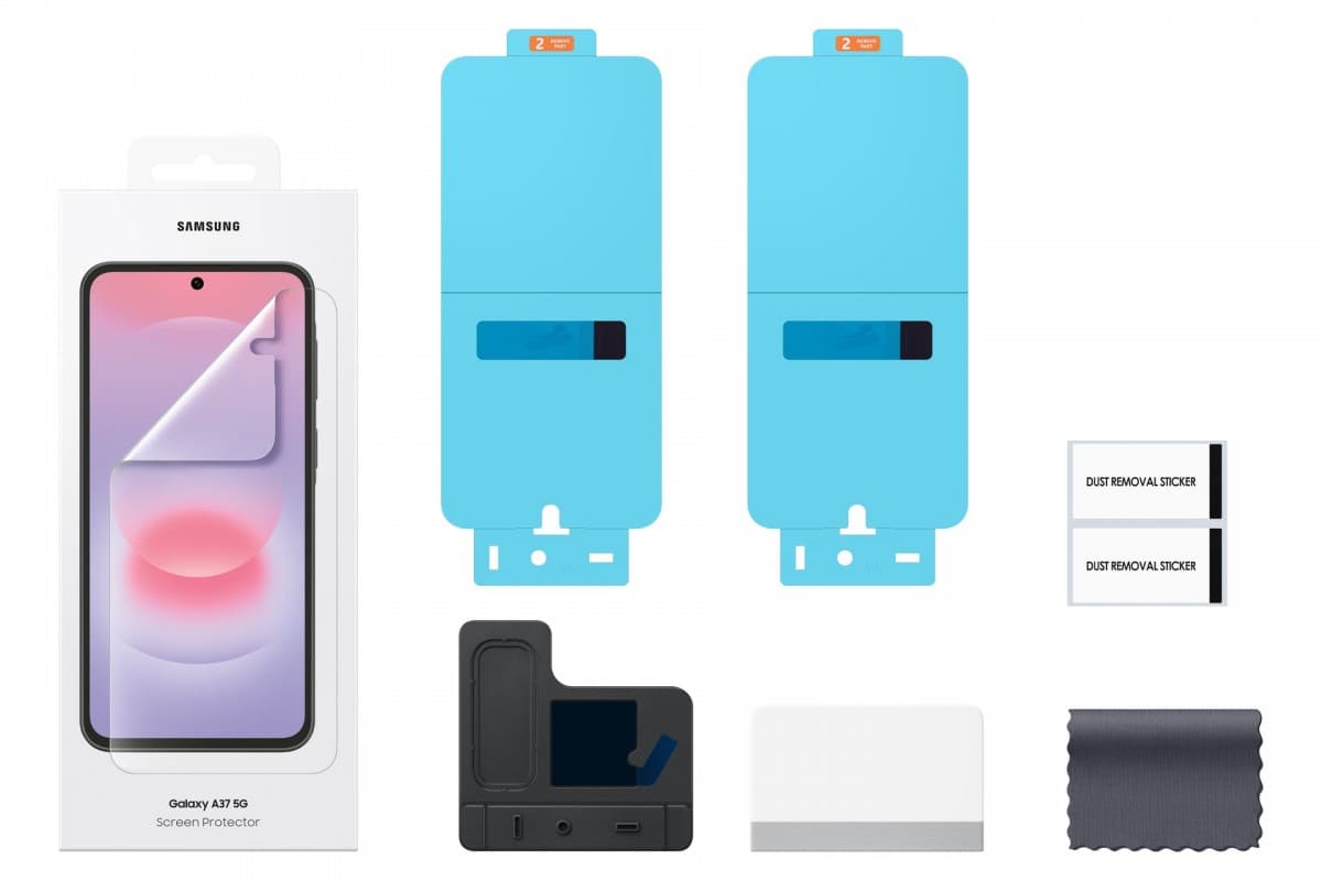 Ochranná fólie Samsung EF-UA376CTE pro Galaxy A37 průhledná - náhled 3